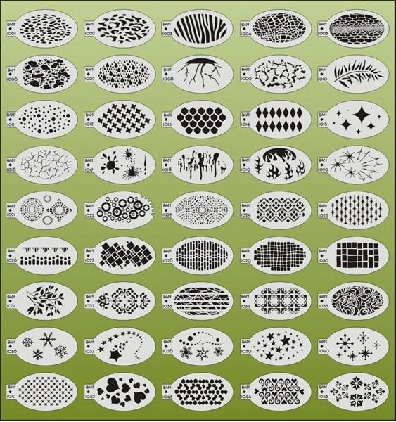 BAM 1000 Classic Set (45 Stencils) 2 BAM 1000 Classic Set (45 Stencils) - Image 2