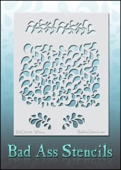 Bad Ass Stencils - 6028 - Whimsy