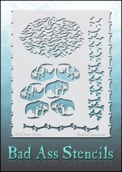 Bad Ass Stencils - 6031 - Burton