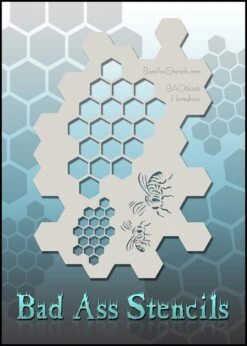 Bad Ass Stencils - 6036 - Honeybuzz