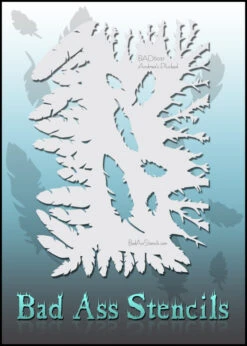 Bad Ass Stencils - 6037 - Plucked