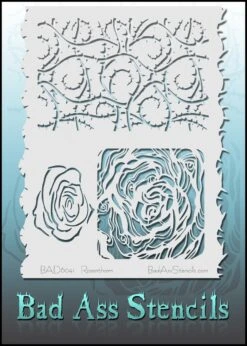 Bad Ass Stencils - 6041 - Rosenthorn
