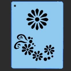 Daisy Stencil - SOBA-13