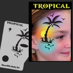 Tropical Stencil Eyes Profile - SOBA