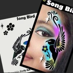Song Bird Stencil Eyes Profile - SOBA