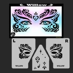 Willow Stencil Eyes - 97SE - (8 YRS And UP)