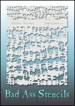 Bad Ass Stencils - 6043 - Panic Room