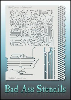 Bad Ass Stencils - 6044 - Motherboard