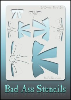 Bad Ass Stencils - 6060 - Take A Bow