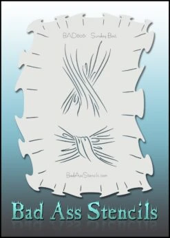 Bad Ass Stencils - 6061 - Sunday Best