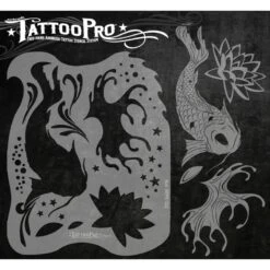 Tattoo Pro Stencil - Koi (ATPS-102)