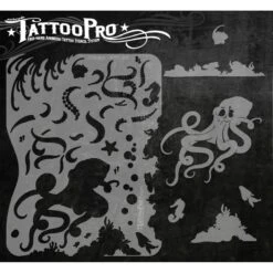 Tattoo Pro Stencil - Octopus (ATPS-106)