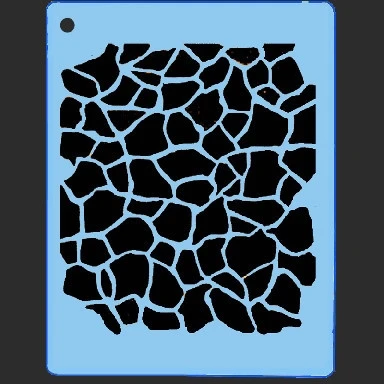 Giraffe Stencil - SOBA-04 1 Giraffe Stencil - SOBA-04