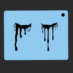 Bloody Eyes Stencil - SOBA-51