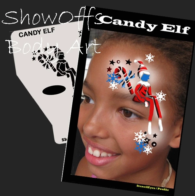 Candy Elf- Stencil Eyes Profile - SOBA 1 Candy Elf- Stencil Eyes Profile - SOBA