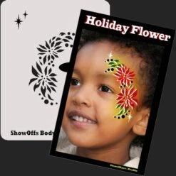 Holiday Flower - Stencil Eyes Profile - SOBA