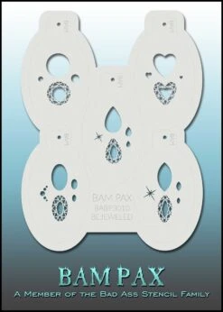 Bam Pax Stencils - 3010 - Bejeweled