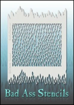 Bad Ass Stencils - 6068 - Swamped