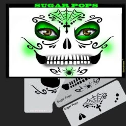 SUGAR POPS Stencil Eyes - (8 YRS And UP)