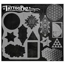 Tattoo Pro Stencil - Sacred Geometry (ATPS-130)