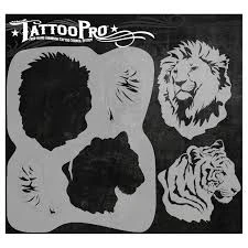 Tattoo Pro Stencil - Big Cats (ATPS-133)