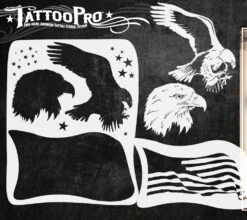 Tattoo Pro Stencil - Americana (ATPS-137)