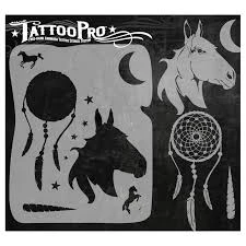 Tattoo Pro Stencil - Dream Horse (ATPS134)
