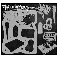Tattoo Pro Stencil - Hip Hop (ATPS129)