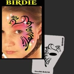 Birdie Stencil Eyes Profile - SOBA