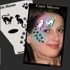 Cat's Meow Stencil Eyes Profile - SOBA