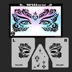 Willow Stencil Eyes - 97SE-C - (Child Size 4-7 YRS OLD)