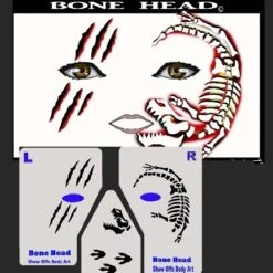 Bone Head Stencil Eyes - 08SE