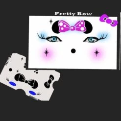 Pretty Bow Stencil Eyes - 52SE
