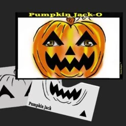 Pumpkin Jack-O Stencil Eyes - 54SE