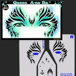 Queen Anu-Ra Stencil Eyes - 60SE (Child Size 4-7 YRS OLD)