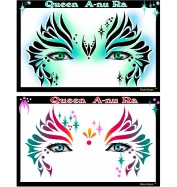 Queen Anu-Ra Stencil Eyes - 60SE (Child Size 4-7 YRS OLD) 2 Queen Anu-Ra Stencil Eyes - 60SE (Child Size 4-7 YRS OLD) - Image 2