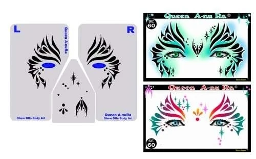 Queen Anu-Ra Stencil Eyes - 60SE (Child Size 4-7 YRS OLD) 3 Queen Anu-Ra Stencil Eyes - 60SE (Child Size 4-7 YRS OLD) - Image 3