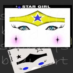 Star Girl Stencil Eyes - SE