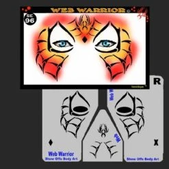Web Warrior Stencil Eyes - 96SE