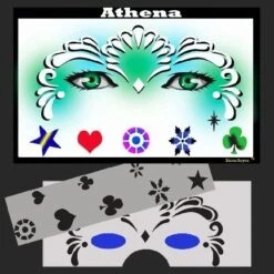 Athena Stencil Eyes - 03SE - (8 YRS And UP)