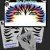 Blue Pandora Stencil Eyes - 05SE