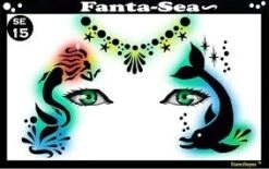 Fanta-Sea Stencil Eyes - 15SEc - (Child Size 4-7 YRS OLD)