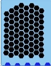 Honeycomb Stencil - SOBA-33