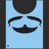 Mustash/Beard Stencil - SOBA-42