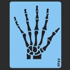 Skeleton Hand (SMALL) Stencil - SOBA-67