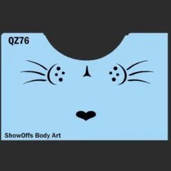 Kitty Whiskers Stencil - SOBA-76