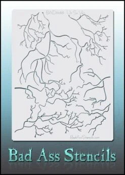 Bad Ass Stencils - 6088 - Vein