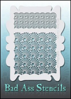 Bad Ass Stencils - 6090 - Fan-tastic