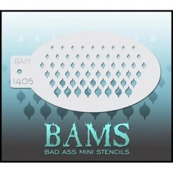 Bad Ass Mini Stencil - Cascade - 1405