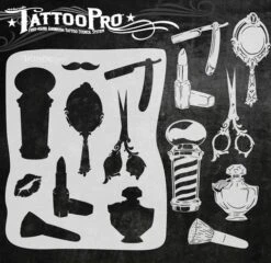 Tattoo Pro Stencil - Hair & Makeup (ATPS-156)
